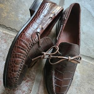 Ralph Lauren Vinate Polo Sport Croc Loafers